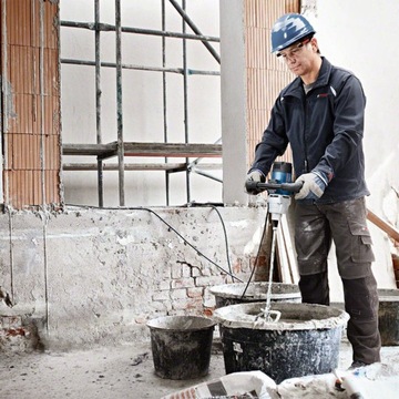 Mieszadło Do Farb Kleju Zapraw Betonu Stalowe Sześciokątne Spiralne 80mm
