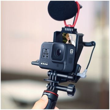 ULANZI GP-5 Зеркало для просмотра селфи-видео для GoPro HERO 12 11 10 9 8 7 6