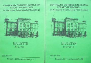 CENTRALNY OŚRODEK STRAŻY GRANICZNEJ Nr 2,3/2011
