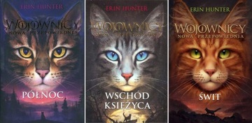 WOJOWNICY NOWA PRZEPOWIEDNIA Tomy 1-3 E. Hunter Zestaw