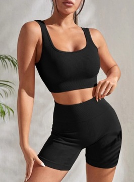 KOMPLET KOLARKI+ TOP prążek KOLORY SPORT L/XL