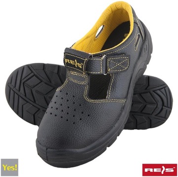 Buty Robocze sandały robocze skórzane BRYES-S-SB BY 39