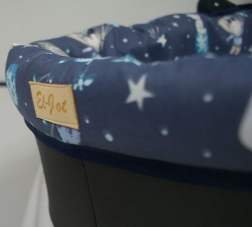 Жесткий вставка+матрас в гондолу коляски с хлопковым замком