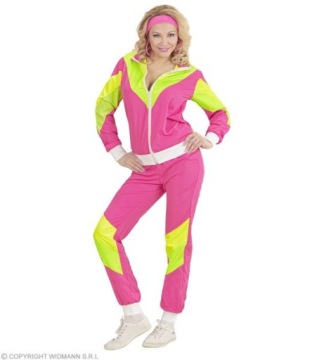 СПОРТИВНЫЙ КОСТЮМ 1980-х СПОРТИВНЫЙ КОСТЮМ СПОРТСМЕН, РОЗОВЫЙ L