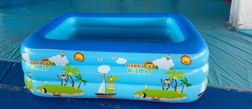 BestHurt прямоугольный надувной бассейн 140 x 90 см