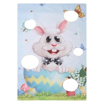 Gry Easter Ring Toss Gry Beanbag Flag Banner