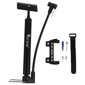 POMPKA ROWEROWA MINI ROWER OPONA ELEKTRYCZNA STOPA ALUMINIUM