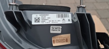 MERCEDES C TŘÍDA 205 KOMBI 14-21 SVĚTLO ZADNÍ LED ORIG.