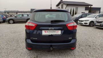 Ford C-MAX II Minivan 1.0 EcoBoost 125KM 2013 Ford C-MAX 1.0i 125kM Klima Navi Tempomat Czujniki Bluetooth Hak Pelen Ser, zdjęcie 13