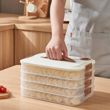 3-Pack Dumpling Storage Box Pudełko na pierogi