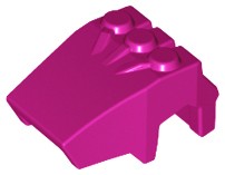 LEGO rękawica pięść akcesoria magenta fuksja 11092