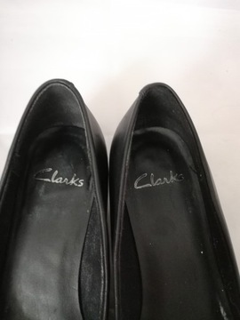 Buty czółenka skórzane Clarks UK 4 r.37 wkł 23,5cm