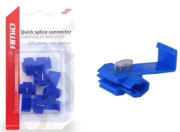 Szybkozłączki elektryczne 0,75-2,5mm2 15A 5szt