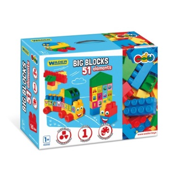 BIG BLOCKS конструктор 51 ел.