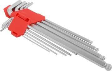 НАБОР ШЕСТИГРАННЫХ КЛЮЧЕЙ 1,5-10 ШЕСТИГРАННЫХ КЛЮЧЕЙ С ШАРИКОМ