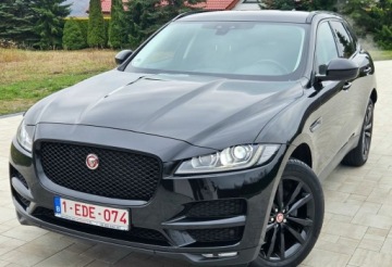 Jaguar F-Pace SUV 2.0 i4D 180KM 2017 Jaguar F-Pace Bezwypadkowy,Niski przebieg,Serwisowany,Polecam 2.0 Diesel
