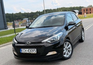 Hyundai i20 II Coupe 1.2 MPI 84KM 2017 Hyundai i20 GO 1.2MPi 84ps 5Drzwi Ledy CzarnaPodsufitka PelnySerwisASO UNI, zdjęcie 11