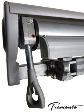 Тент электрический 450х300 Grey Stripes PREM