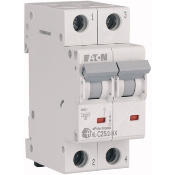 EATON 194873 WYŁĄCZNIK NADPRĄDOWY HN-C25/2 2P C 25A 6kA AC