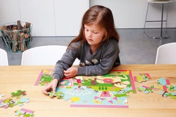 Puzzle Księżniczka Układanka Dla Dzieci 60 el. Gra
