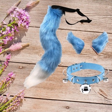 Комплект детских головных уборов Tail Animals Ear Tail, синий