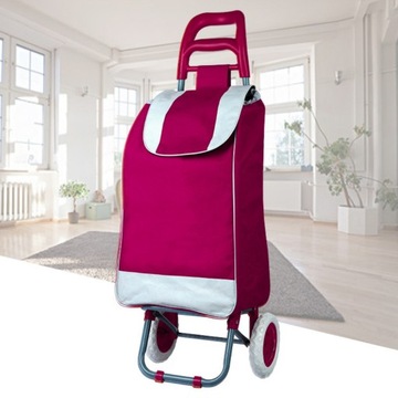 СУМКА ДЛЯ ПОКУПОК НА КОЛЕСАХ, СУМКА ДЛЯ ПОКУПОК, ВОДОНЕПРОНИЦАЕМАЯ, ПРОЧНАЯ РАМА, РУЧКА