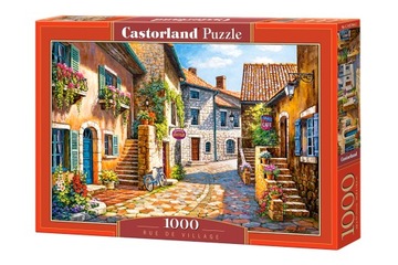 Puzzle 1000 Rue De Village Miasteczko Castorland