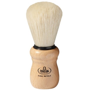 Omega włoski pędzelek do golenia 10005 włosie naturalne