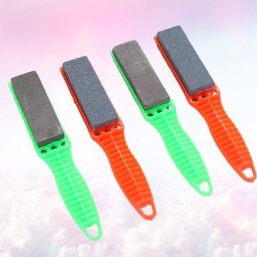 КАМЕНЬ ДЛЯ ЗАТОЧКИ ПРАКТИЧЕСКОЙ ТОЧИЛКИ НОЖЕЙ 4 ШТ.