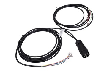 Instalacja do przyczepki 7 Pin bez bajonetów o przekroju żyły 0,5mm 4m