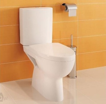 Компактный унитаз с сиденьем Parva New Cersanit (K27-063)