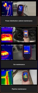 KAMERA TERMOWIZYJNA ET692B PODCZERWIEŃ USB LCD 2.8
