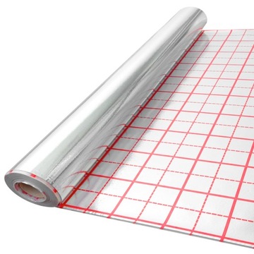 FOLIA 110 mk DO PODŁOGÓWKI OGRZEWANIA PODŁOGOWEGO ZWÓJ 50m - GRUBA MOCNA