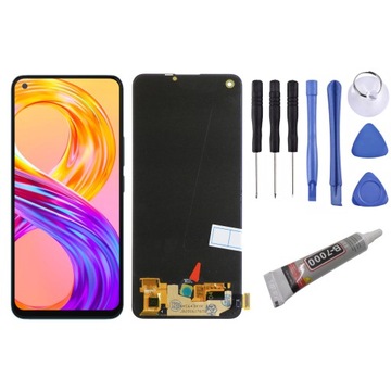 WYŚWIETLACZ LCD SZYBKA REALME 8 RMX3085 OLED ZESTAW
