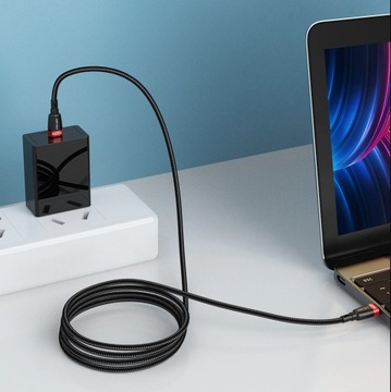 USLION USB-C Type-C PD КАБЕЛЬ 100 Вт для быстрой зарядки 1 м