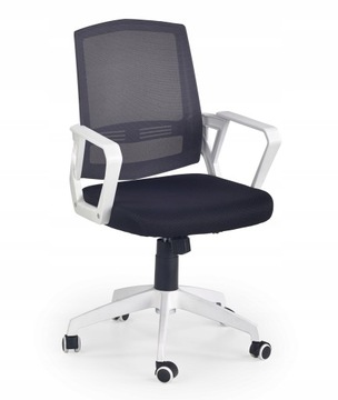 Вращающееся кресло ASCOT, черно-белый барный стул