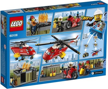 LEGO Bricks City 60108 — Пожарный вертолет