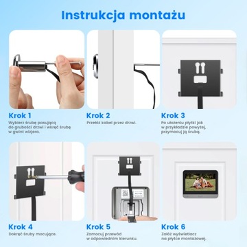 Интеллектуальная дверная камера Judas с экраном 4,3 дюйма и PIR WiFi экраном TUYA