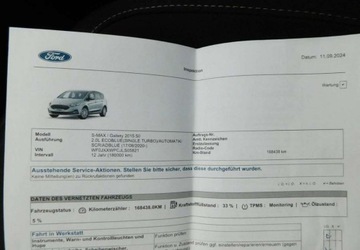 Ford S-Max II Van Facelifting 2.0 EcoBlue 150KM 2021 Ford S-Max z Gwarancja Bezwypadkowy Kupiony Salon 2-2021r 2.0 Diesel 150KM, zdjęcie 21