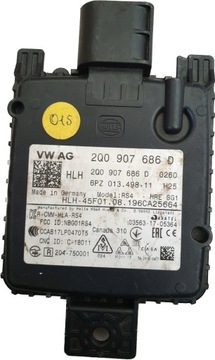 RADAR ASYSTENT ZMIANY PASA RUCHU VW 2Q0907686D