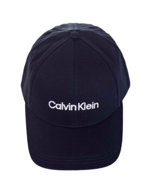 Calvin Klein czapka z daszkiem niebieski rozmiar uniwersalny