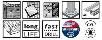 Сверло BOSCH MultiConstruction 10 мм CYL-9 80/120