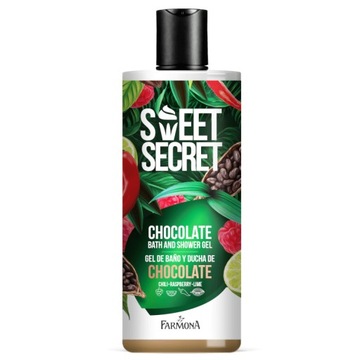 SWEET SECRET Шоколадный гель для ванны и душа 500 мл (версия на этикетке)