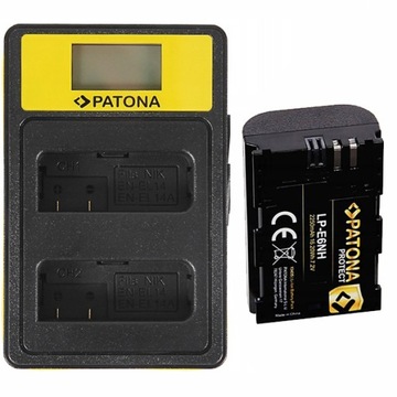 Akumulator PATONA PROTECT Canon LP-E6NH+ ładowarka