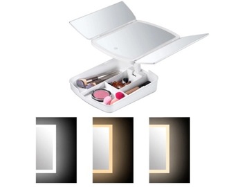 Зеркало белое стоячее Verk Group