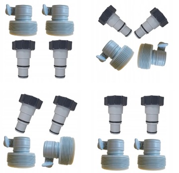 4 adaptery węży akcesoria do basenu adapter