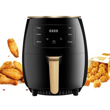 Beztuková Vzduchová Fritéza Černá 2400 L, 3 L, Multifunkční