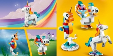 LEGO CREATOR Волшебный единорог 3 в 1 31140