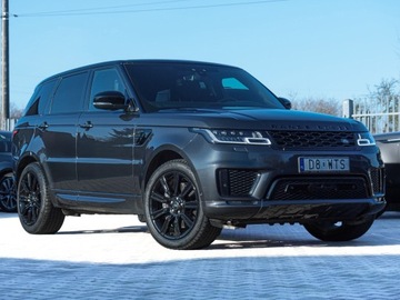 Land Rover Range Rover Sport II SUV Facelifting 5.0L V8 S/C 525KM 2021 Range Rover Sport p525 V8 HSE Dynamic Stealth Full Wentyle Dociąg Pixel ACC, zdjęcie 25