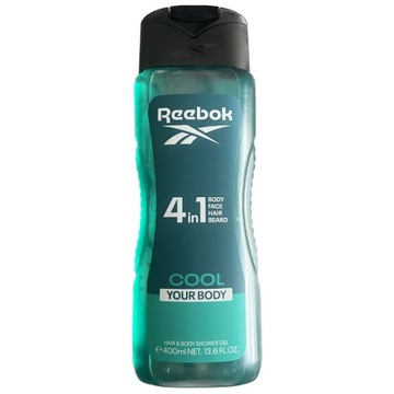 Reebok Żel pod prysznic 400ml 4in1 Cool Your Body